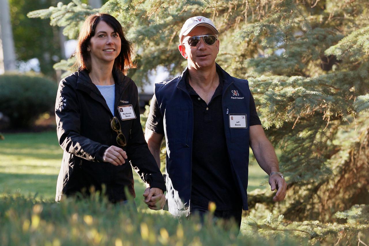 Jeff Bezos i MacKenzie Bezos