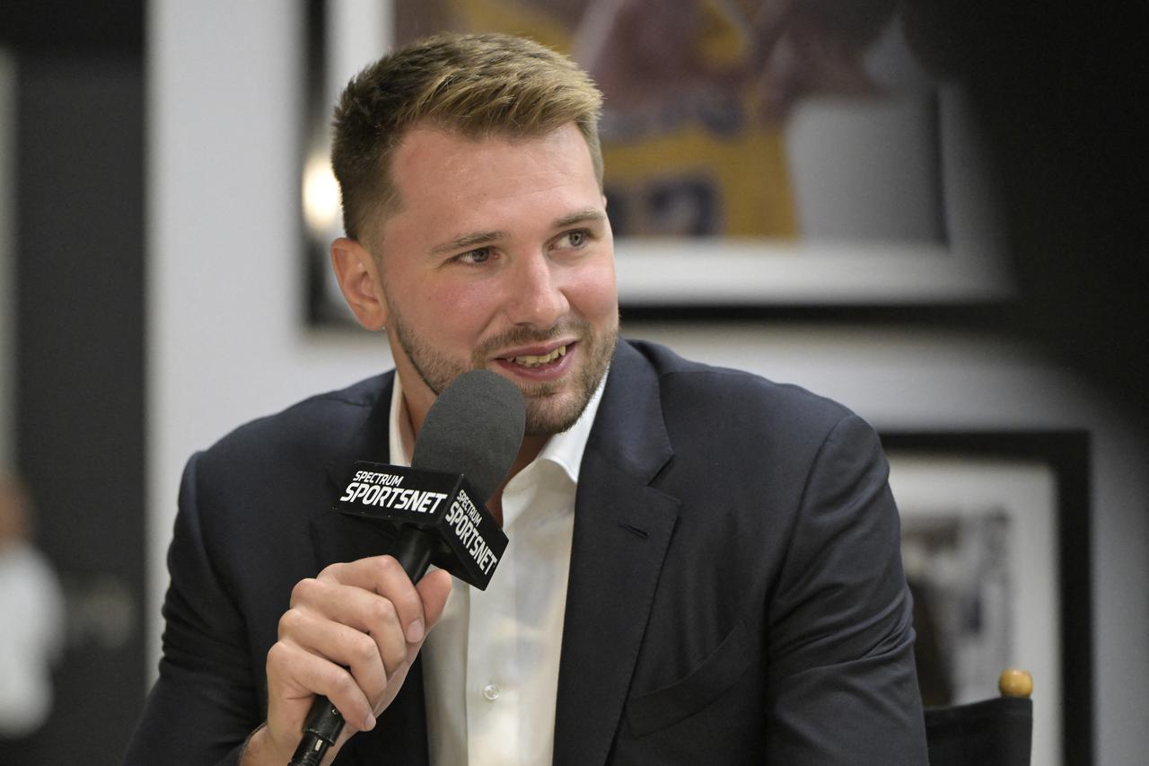 NBA: Luka Doncic Press Conference