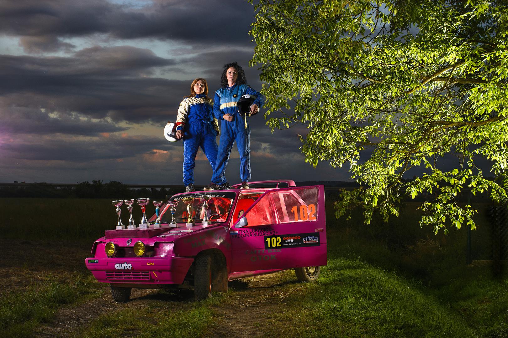 Radojka Sudac (svekrva) i Tina Lukačić (snaha) voze rally utrke kao tim, portret autora pod šifrom 40