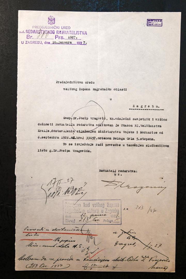 16.11.2020., Zagreb - Presnimke dokumenata povjesnicara Marija Stipancevica. DKS_56229416  
Photo: Privatni arhiv