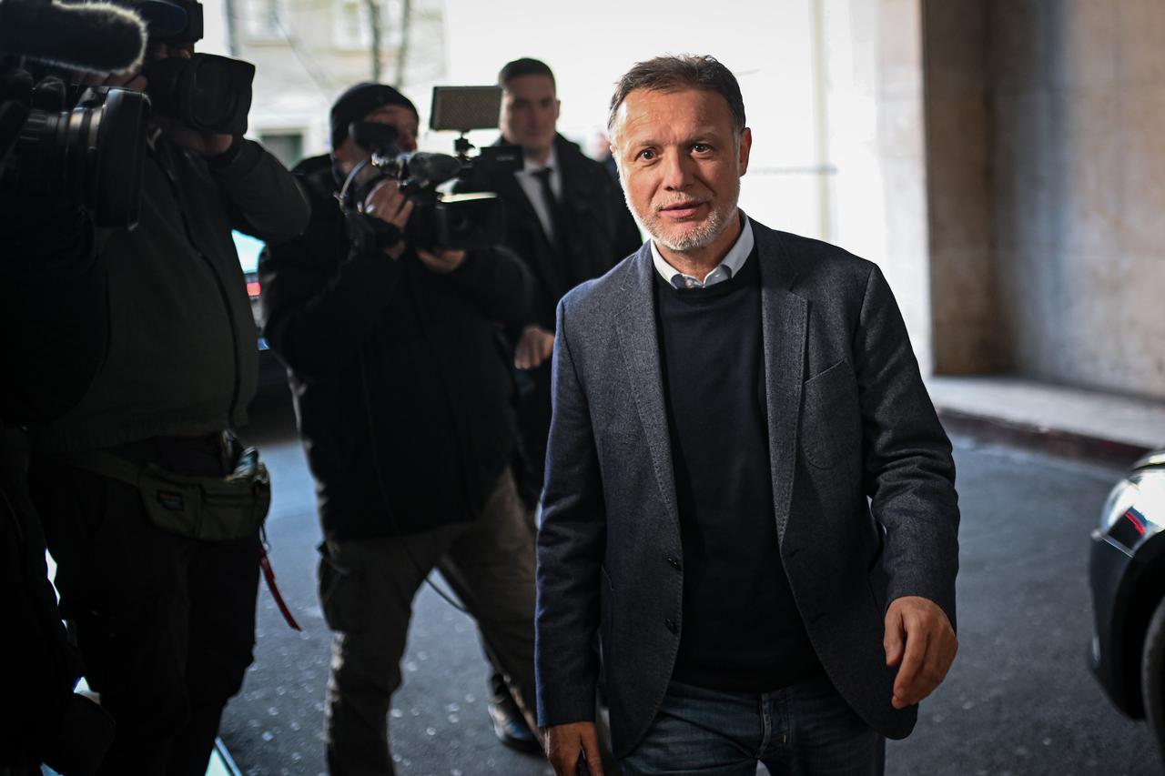 Zagreb: Dolazak članova na sjednicu Predsjedništva HDZ-a