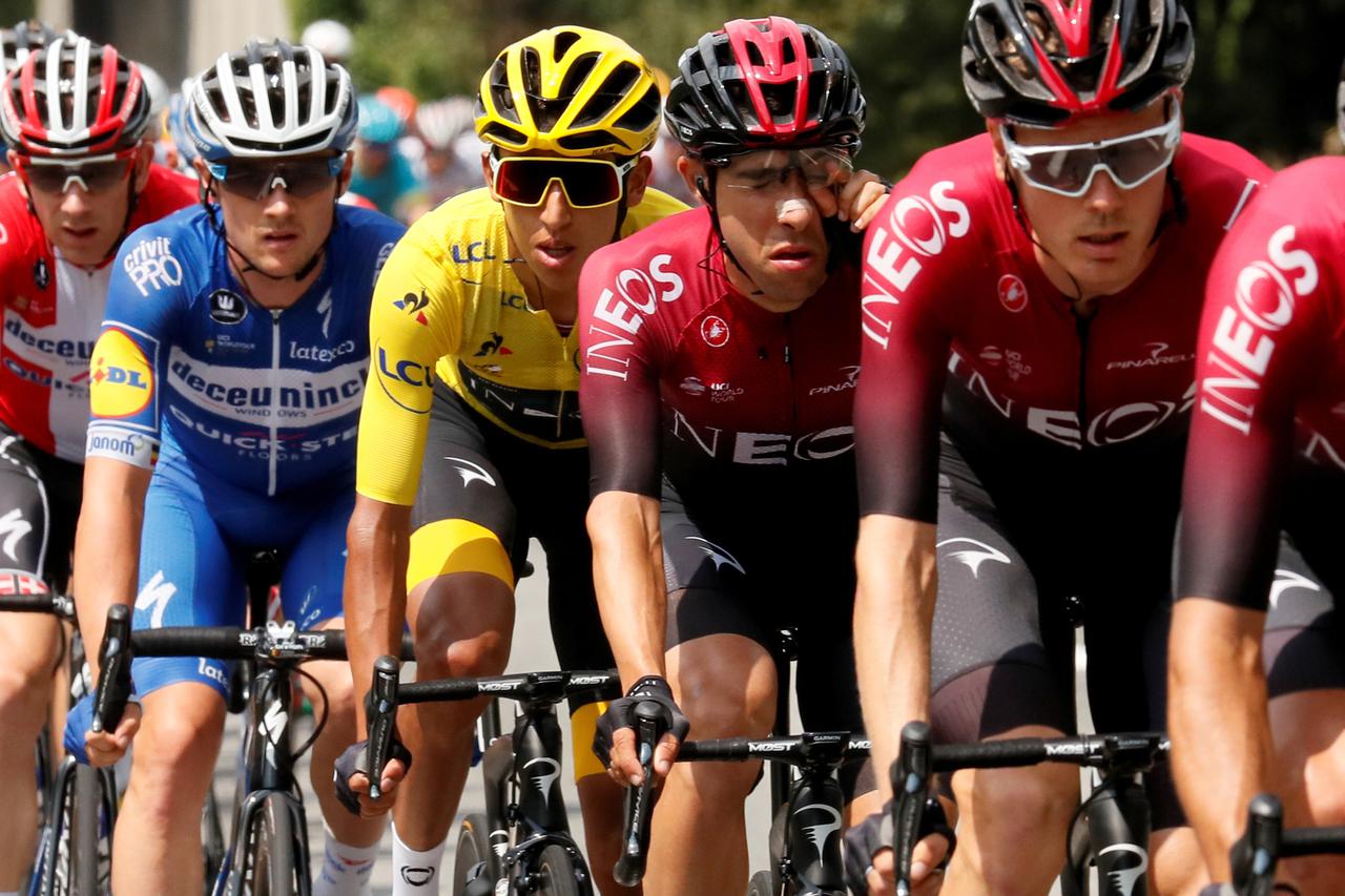 FILE PHOTO: Tour de France - The 59.5-km Stage 20 from Albertville to Val Thorens