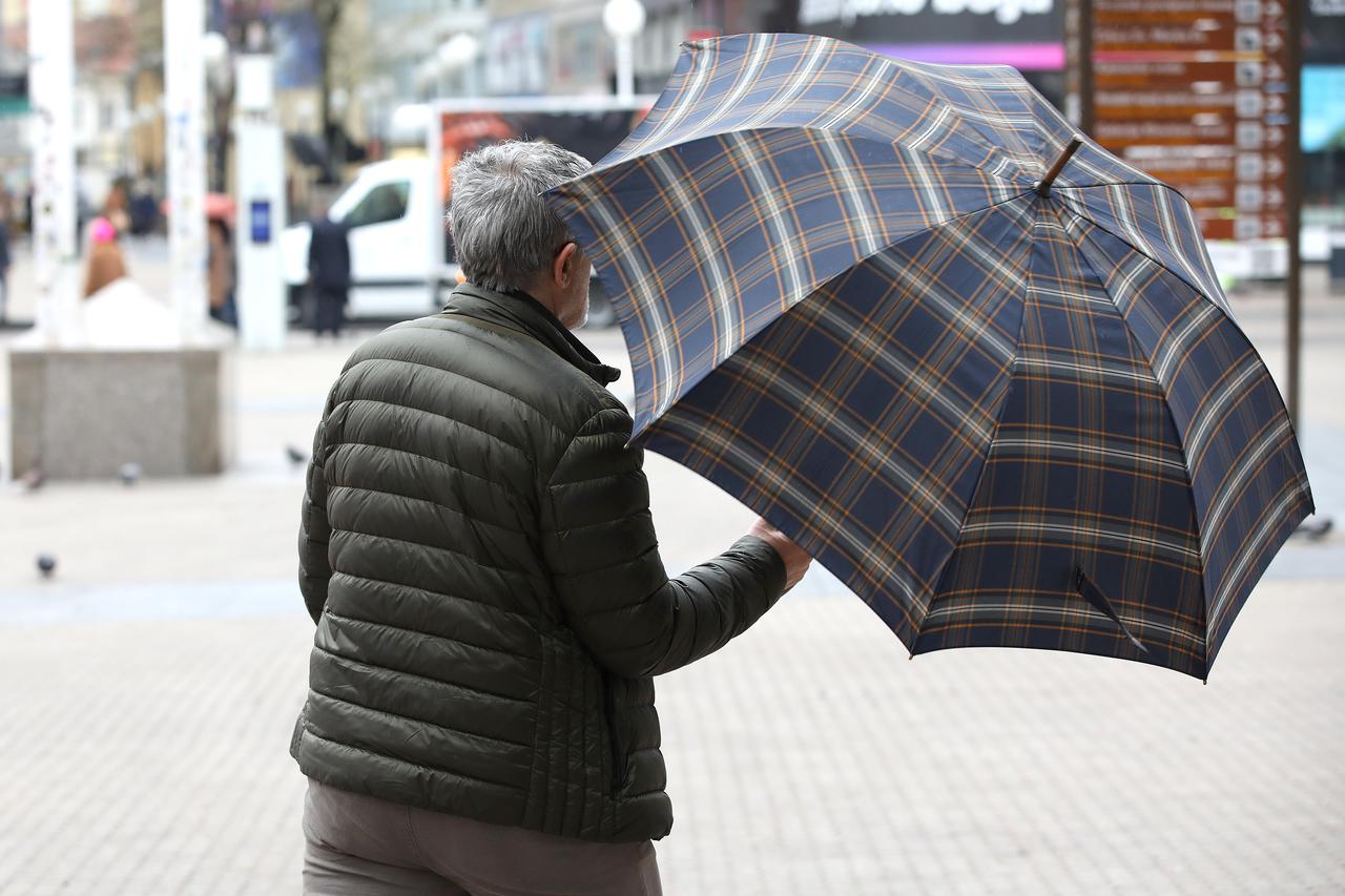 Zagreb: Vjetar i kiša i dalje odgađaju dolazak "pravog" proljeća