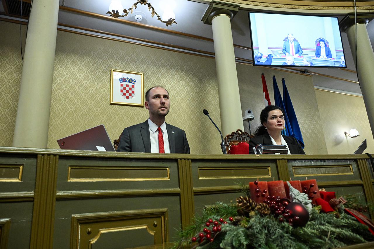 Sjednica zagreba?ke Gradske skupštine