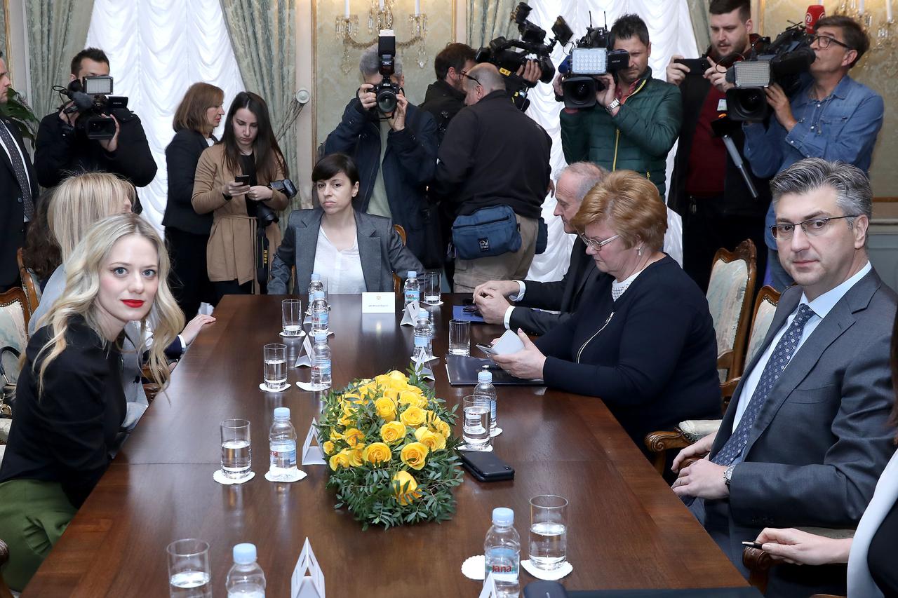 Članovi inicijative Spasi me na sastanku s premijerom Plenkovićem