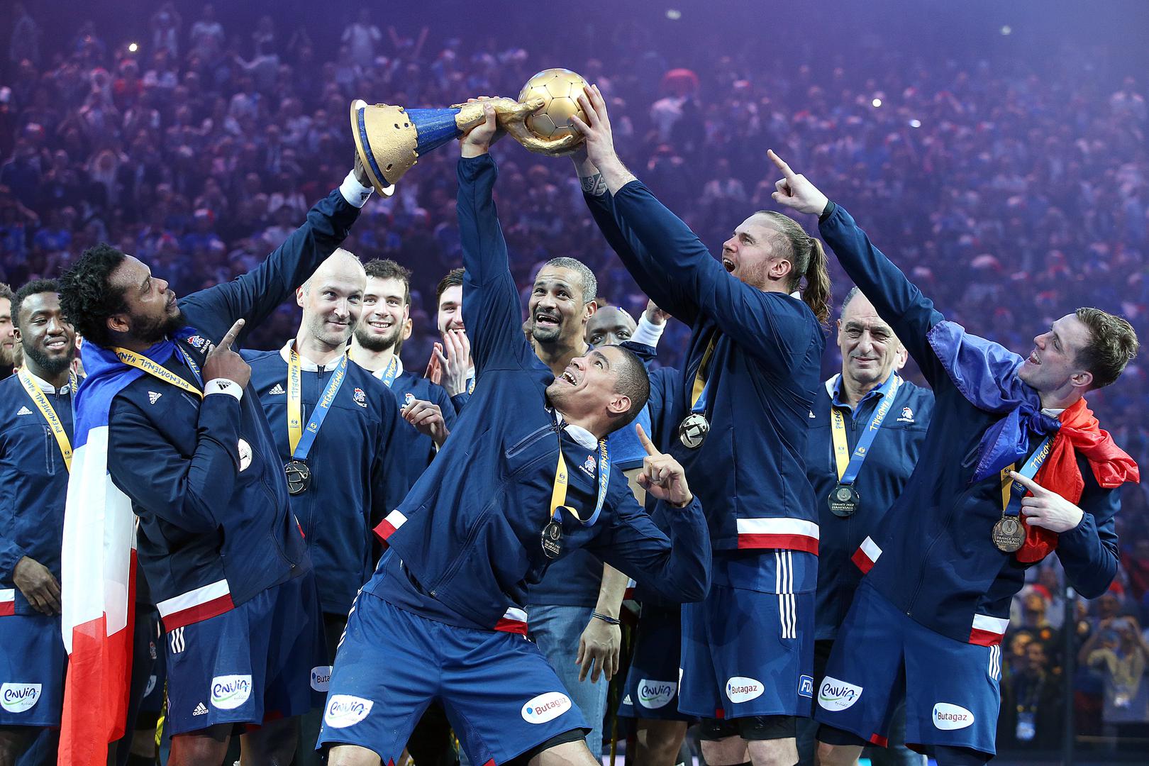 Pariz: Slavlje Francuza nakon osvojenog Svjetskog rukometnog prvenstva