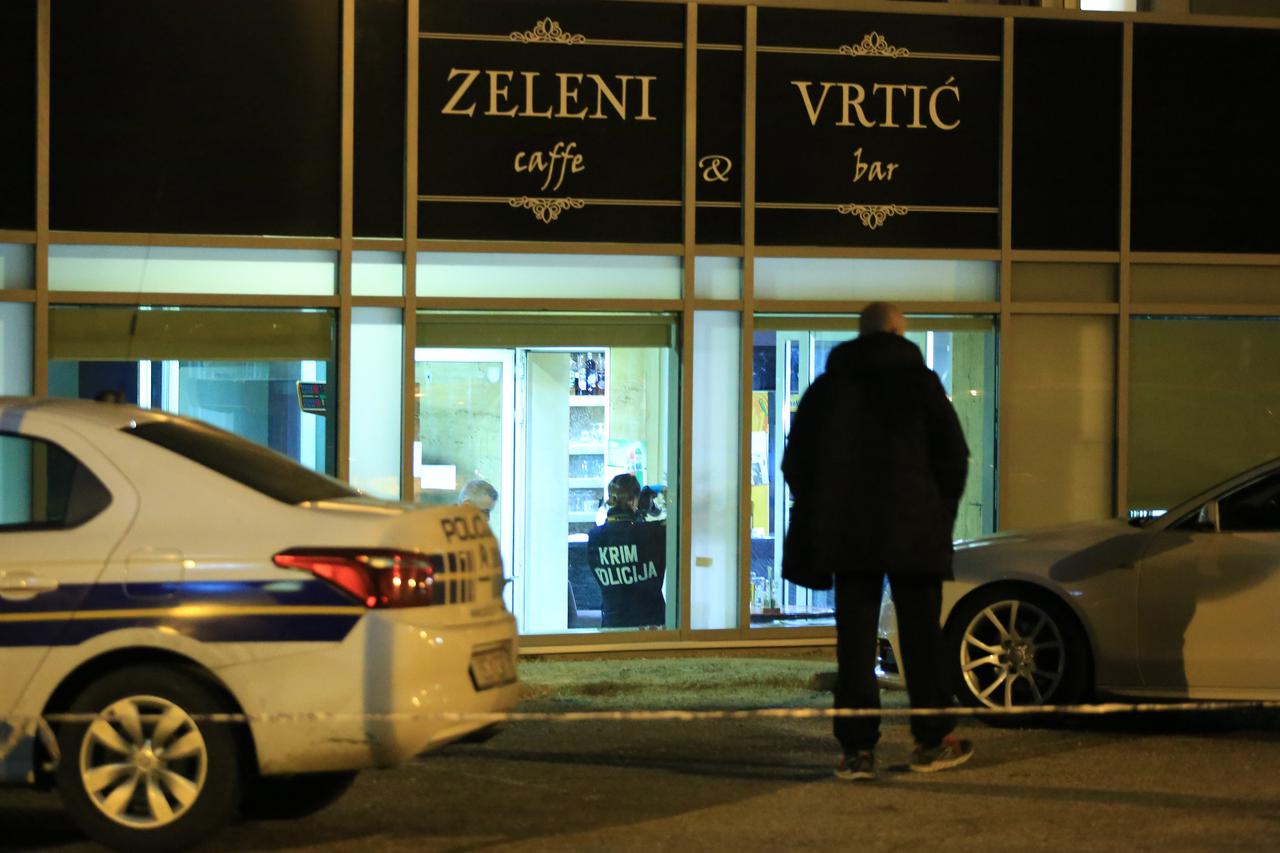 Zagreb: Pucnjava u kafiću Zeleni Vrtić, policijski očevid