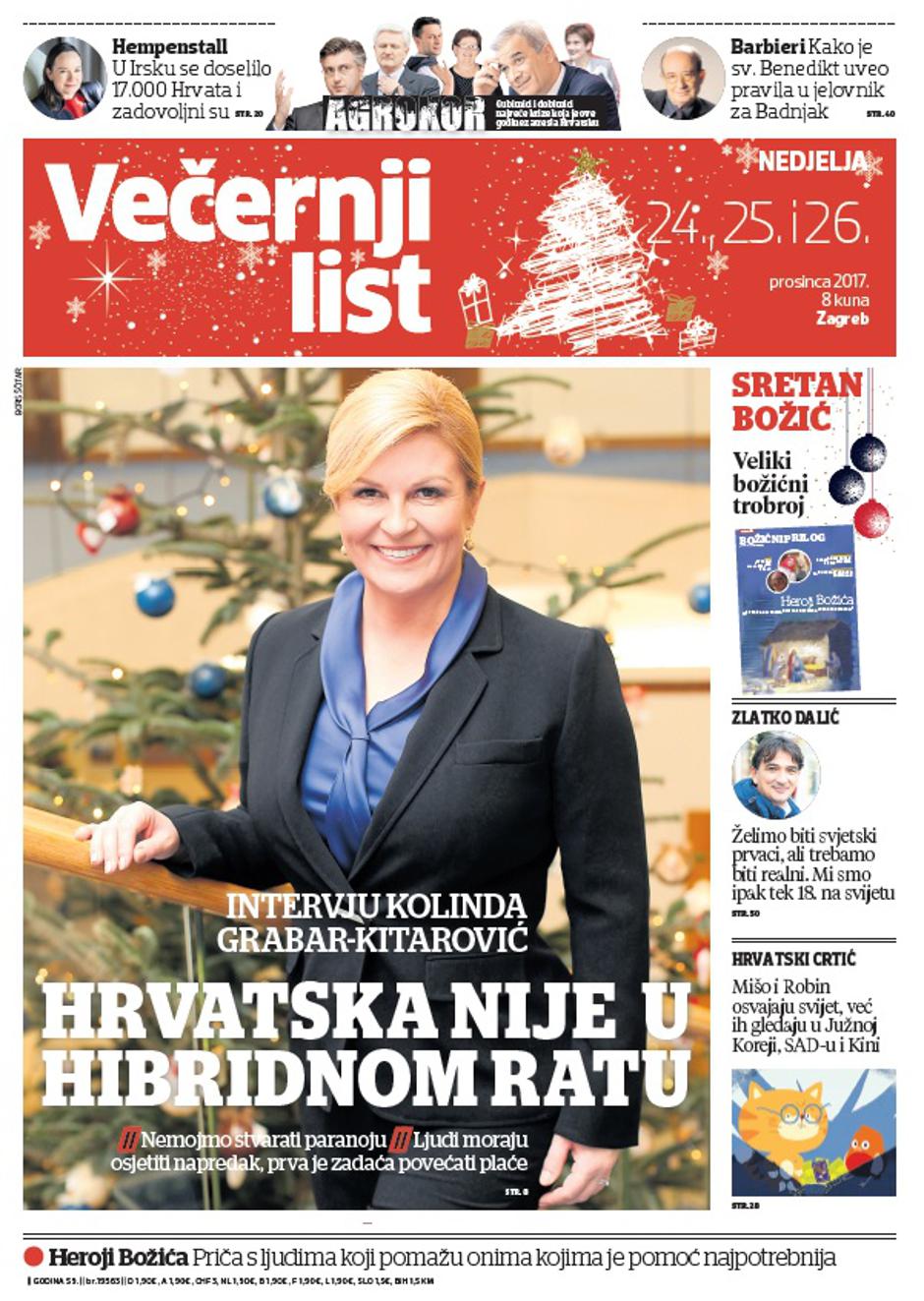 Naslovnica 24.12.2017.