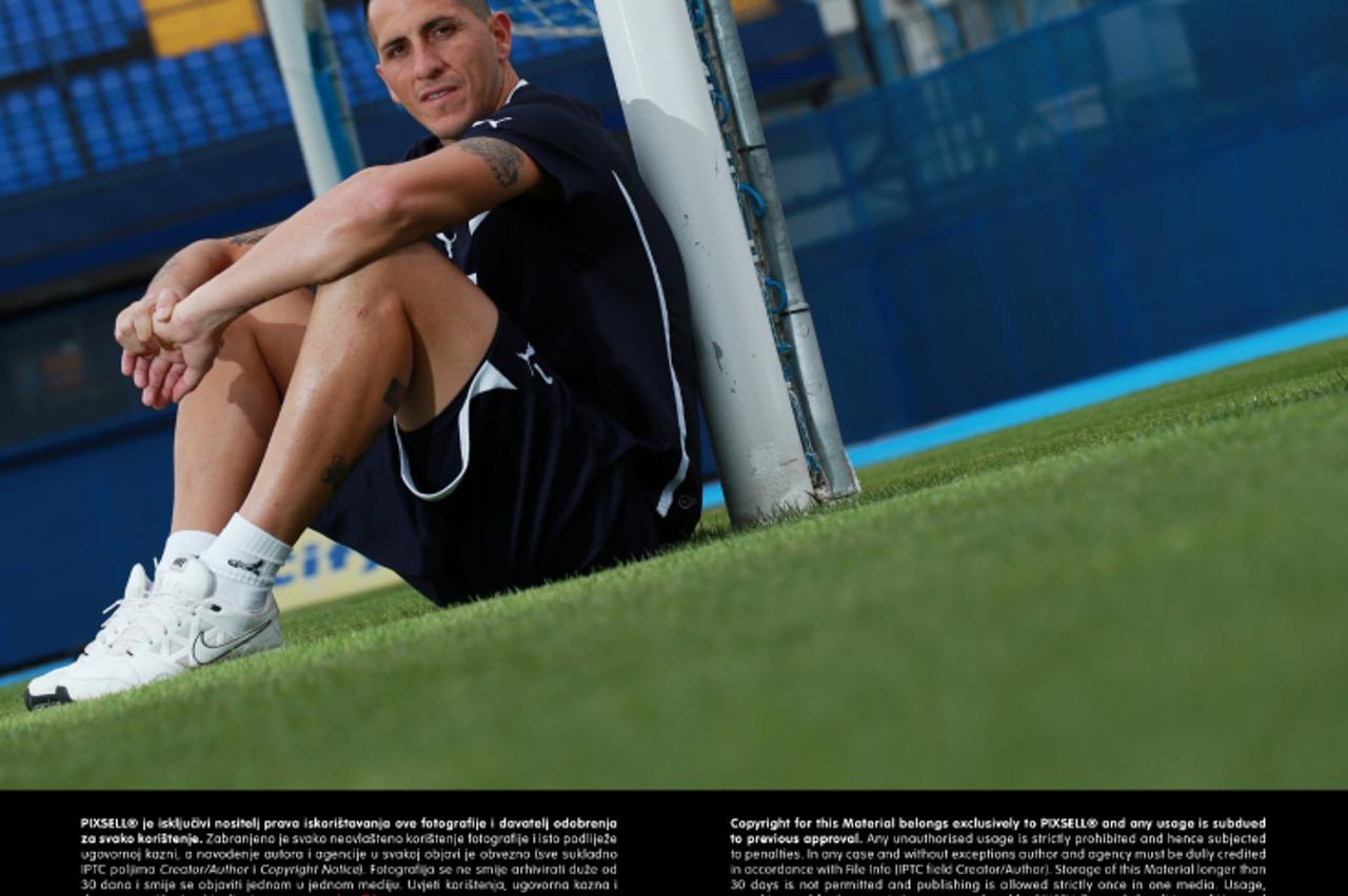 '11.07.2013., Zagreb - Pablo Migliore, golman GNK Dinama.  Photo: Marko Lukunic/PIXSELL'