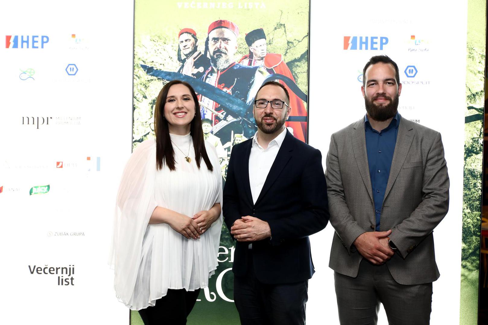 14.06.2022.Zagreb- Premijera dokumentarno igranog filma Vecernjeg lista  "Zumberacki uskoci" u Branimir Mingele Mallu. Photo: Boris Scitar/Vecernji list/PIXSELL