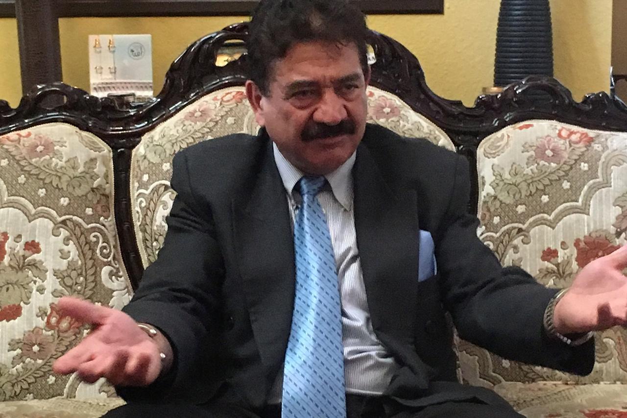 Seddique Mateen, the father of Omar Mateen, who attacked a gay night club in Orlando before being shot dead by police, speaks with reporters at his home in Port Saint Lucie, Florida, U.S. June 13, 2016. REUTERS/Bernie Woodall     TPX IMAGES OF THE DAY