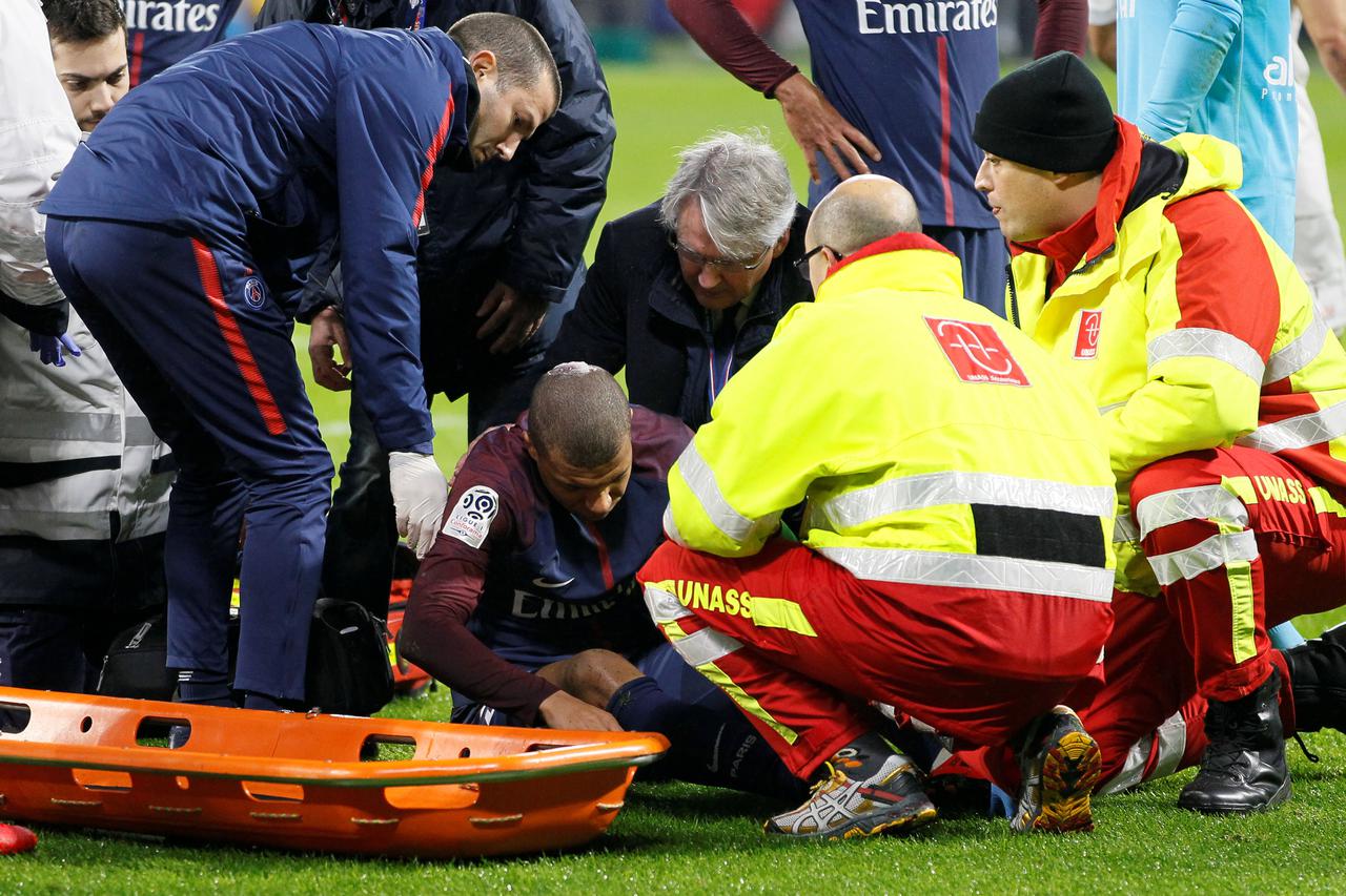 Kylian Mbappe PSG Lyon