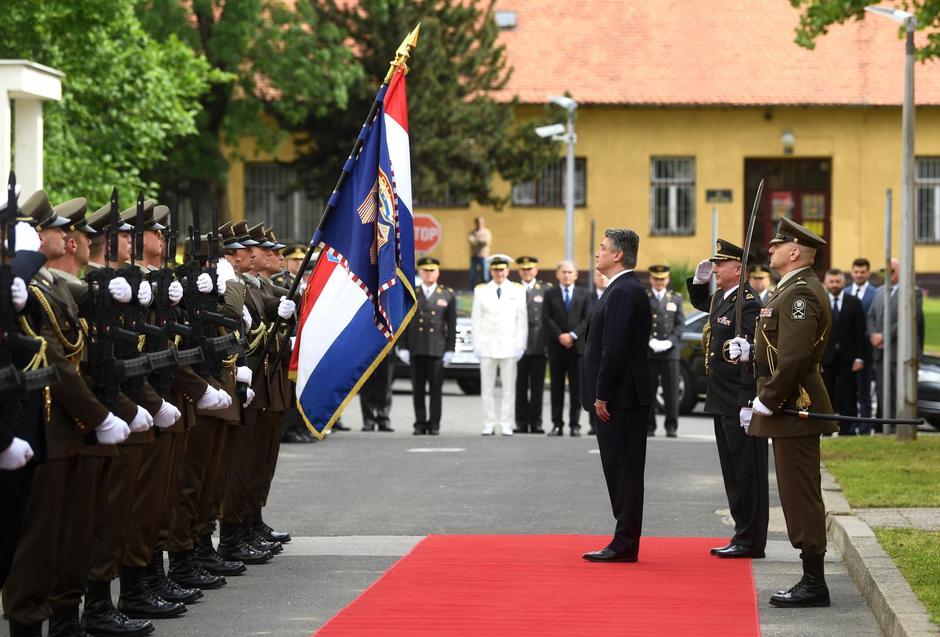 Zagreb: Predsjednik Milanović na svečanom obilježavanju Dana hrvatske vojske