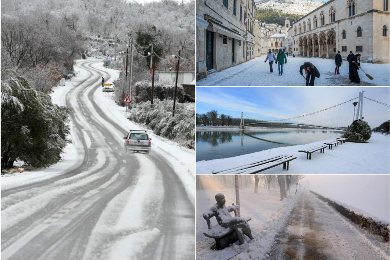 Snijeg u Hrvatskoj
