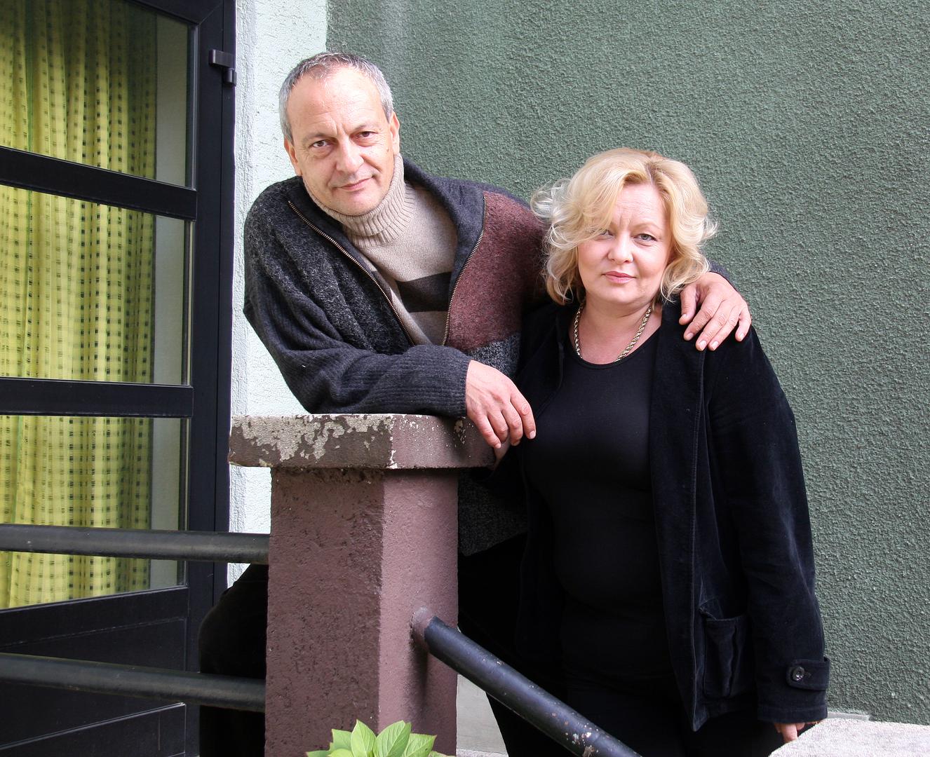 17.10.2009.,Zagreb - Ante Cedo Martinic i Ksenija Marinkovic na snimanju serije "Odmori se, zasluzio si"rPhoto: Anderej Kreutz/24sata