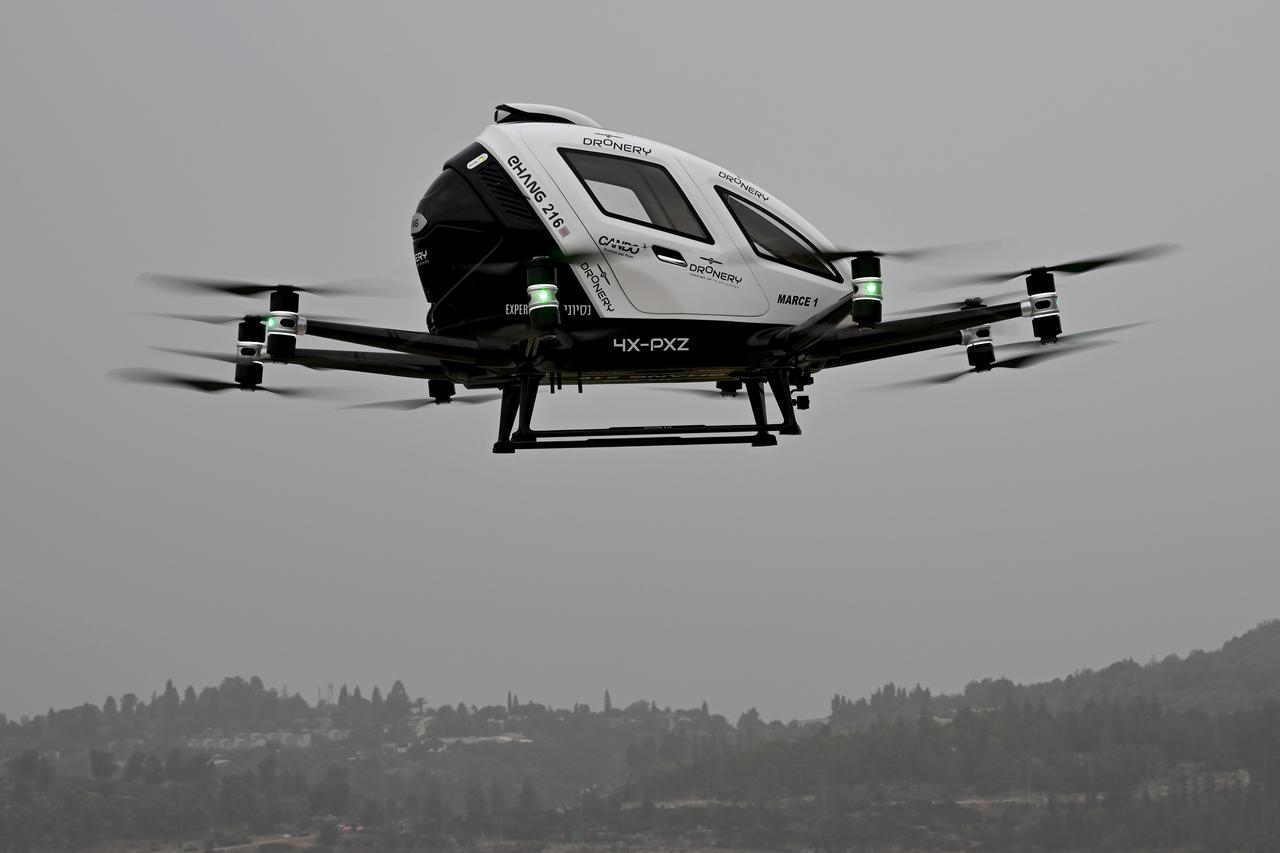 Jeruzalem: Dron na probnom letu isporuke medicinske operme za bolnicu