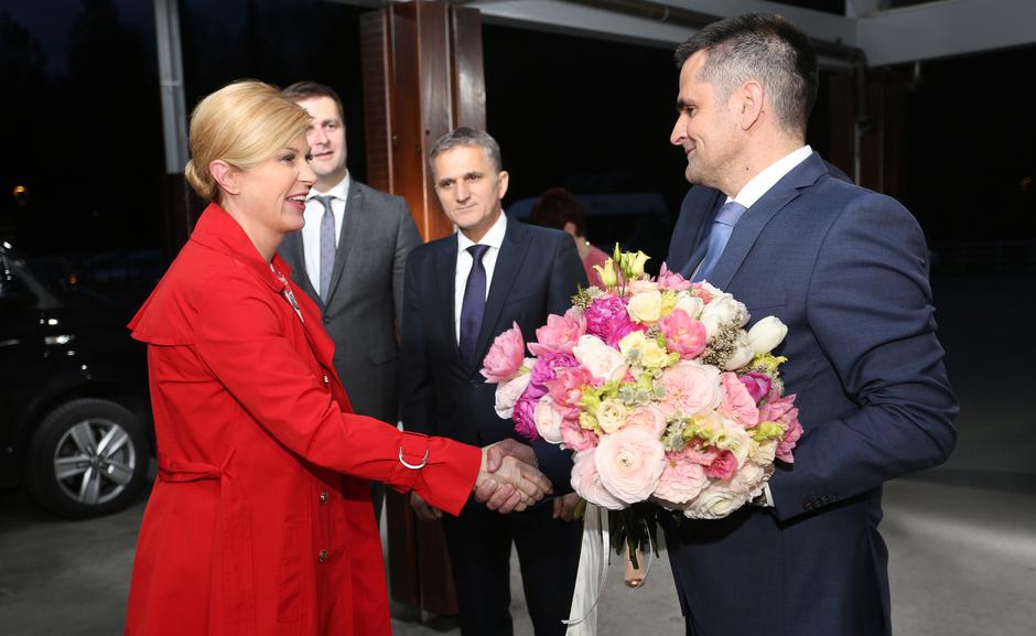 Kolinda Grabar-Kitarović - Plitvička jezera