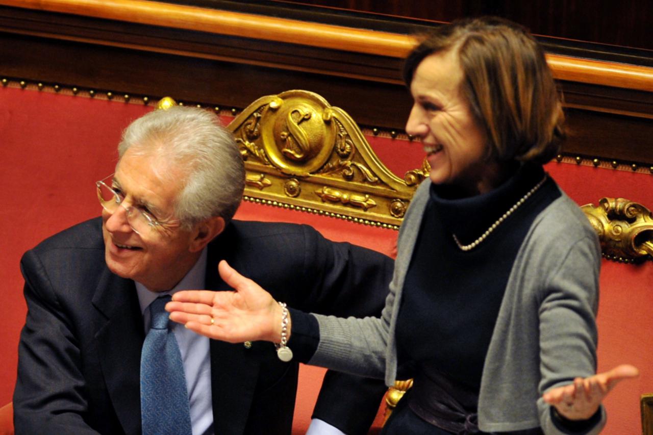 mario monti, elsa fornero