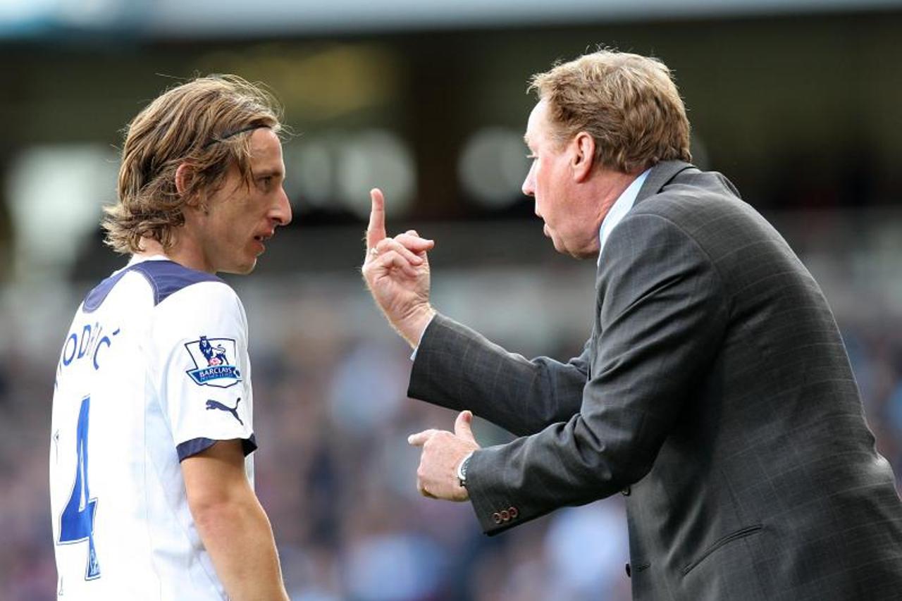Harry Redknapp i Luka Modrić