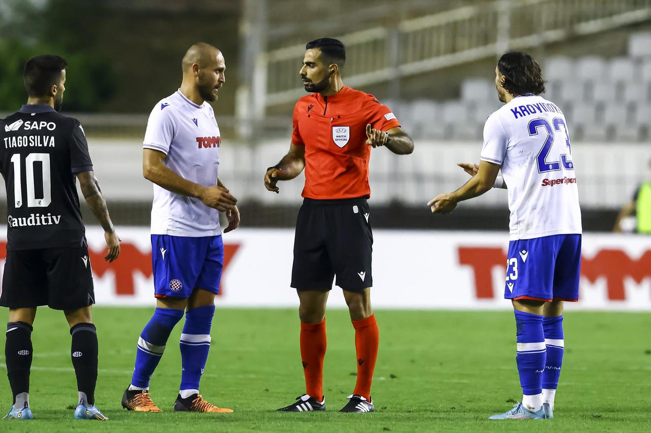 Split: Prva utakmica 3. pretkola UEFA Konferencijske lige HNK Hajduk - Vitoria SC