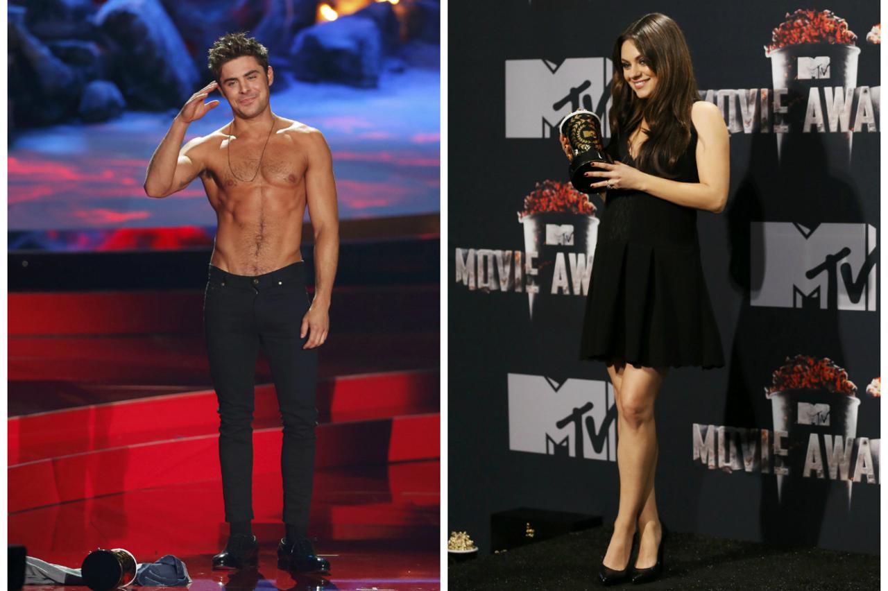 mila kunis zac efron