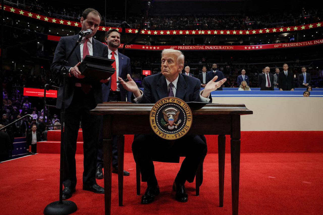 The Wider Image: Trump's inauguration through the eyes of Reuters photographers