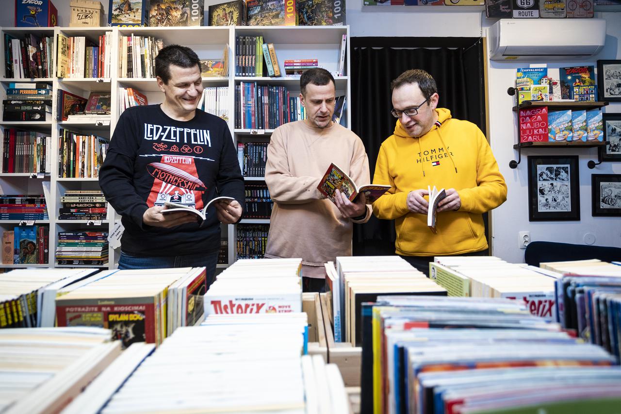 Inicijatori prvog festivala stripa u Splitu