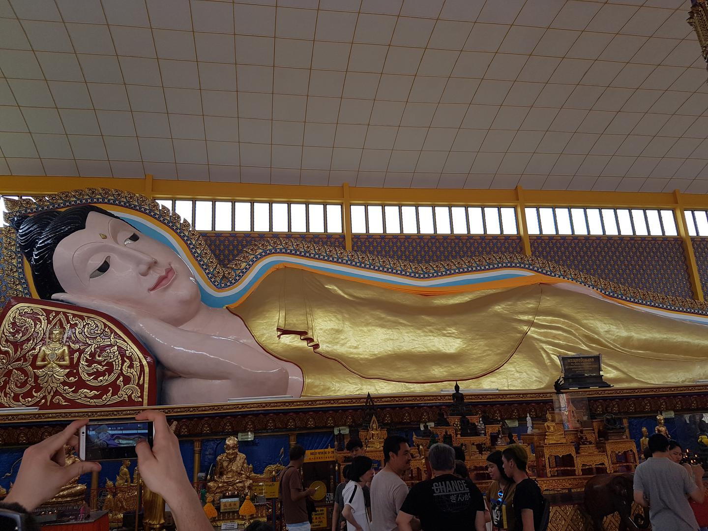 Najveći ležeći Buda na svijetu u hramu Wat Buppharam u Georgetownu
