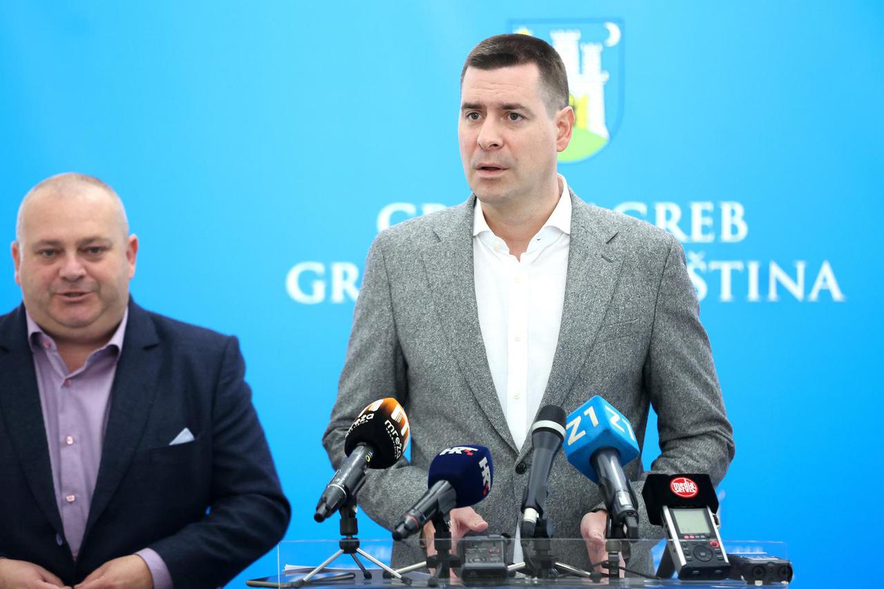 Zagreb: Mislav Herman održao konferenciju za medije
