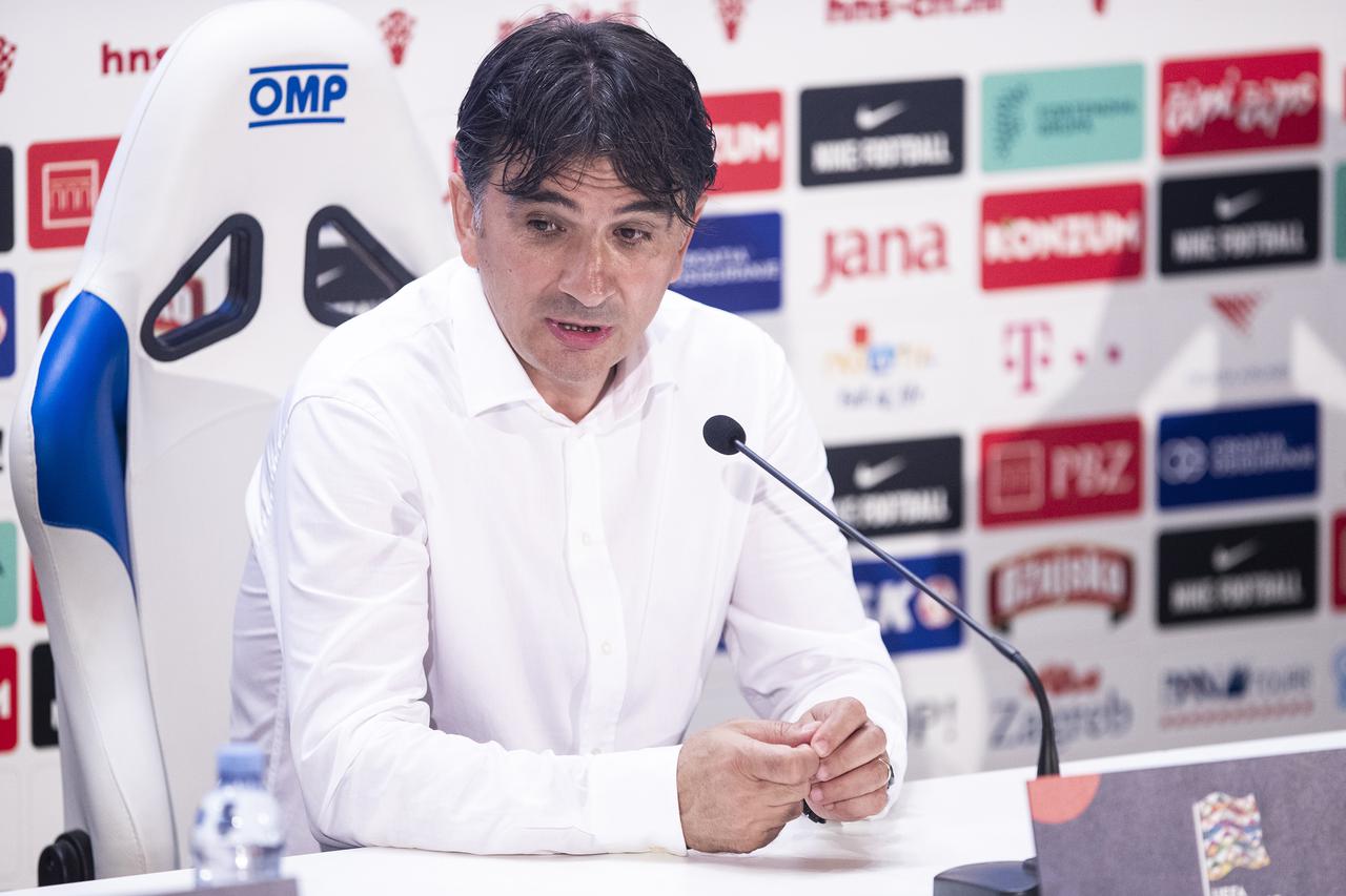 Split: Zlatko Dalić na konferenciji za medije nakon utakmice s Francuskom