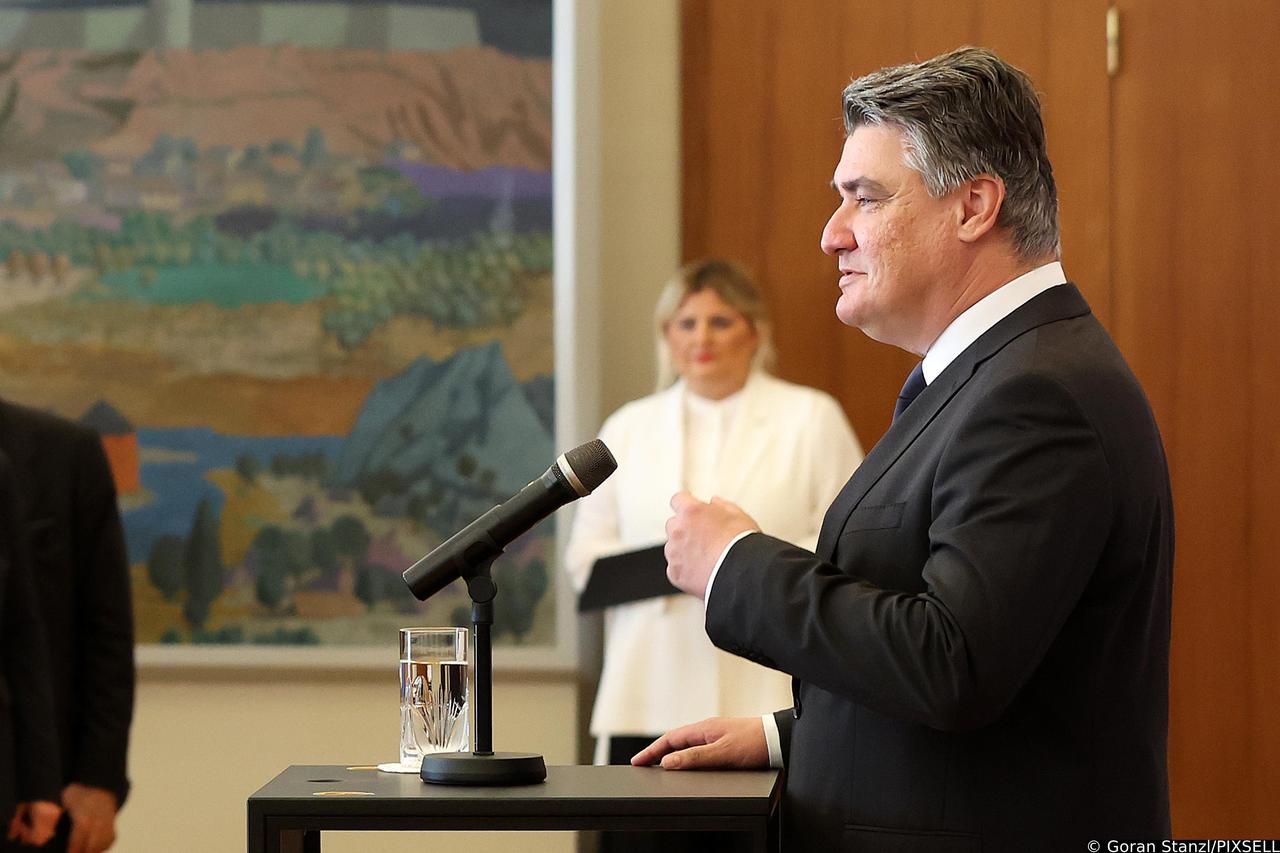 Zagreb: Predsjednik Milanović susreo se s veleposlanicima, generalnim konzulima i vojnim izaslanicima Republike Hrvatske