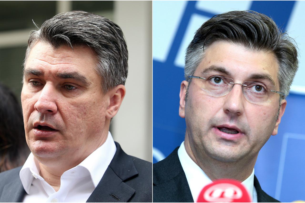 Zoran Milanović i Andrej Plenković