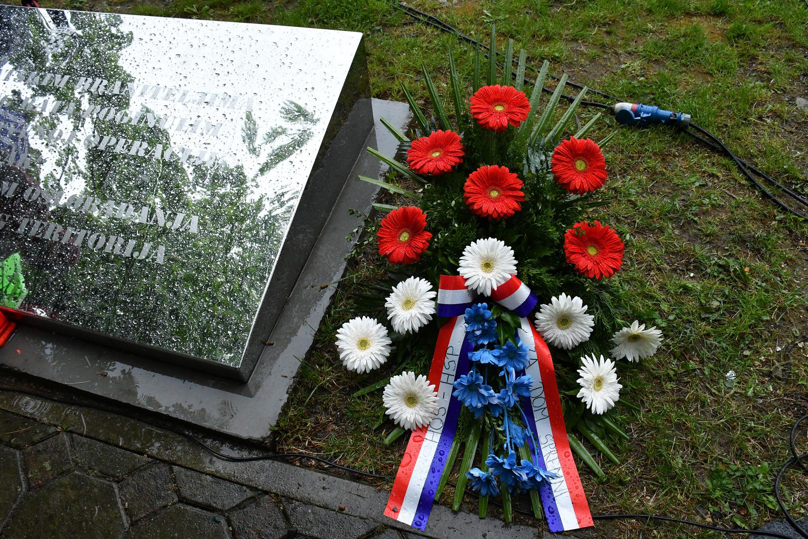 01.05.2020. Okucani  - Obiljezavanje 25. obljetnice vojno redarstvene operacije BljesakPhoto: Ivica Galovic/ PIXSELL