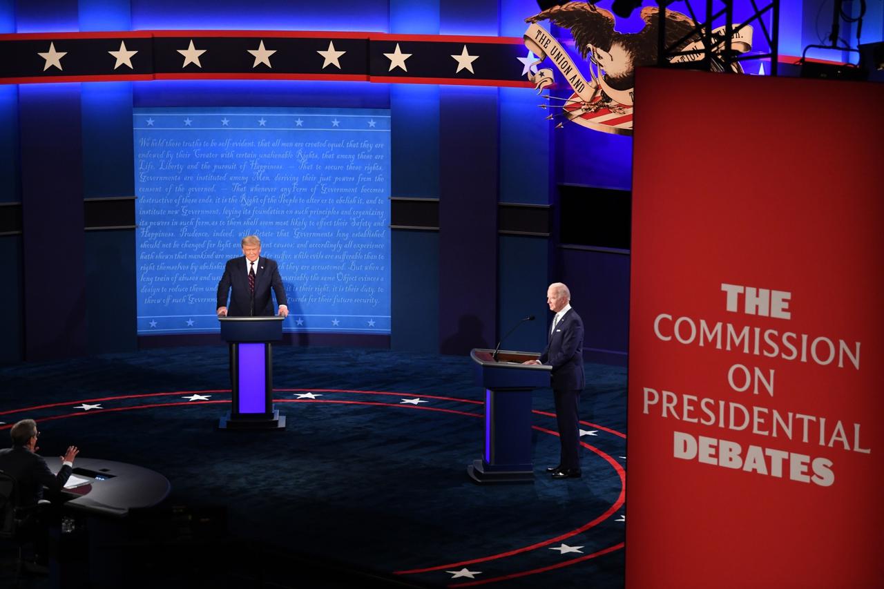 Trump and Biden Meet in First Presidential Debate