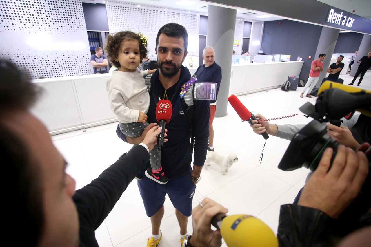 Hrvatski košarkaši vratili se kući