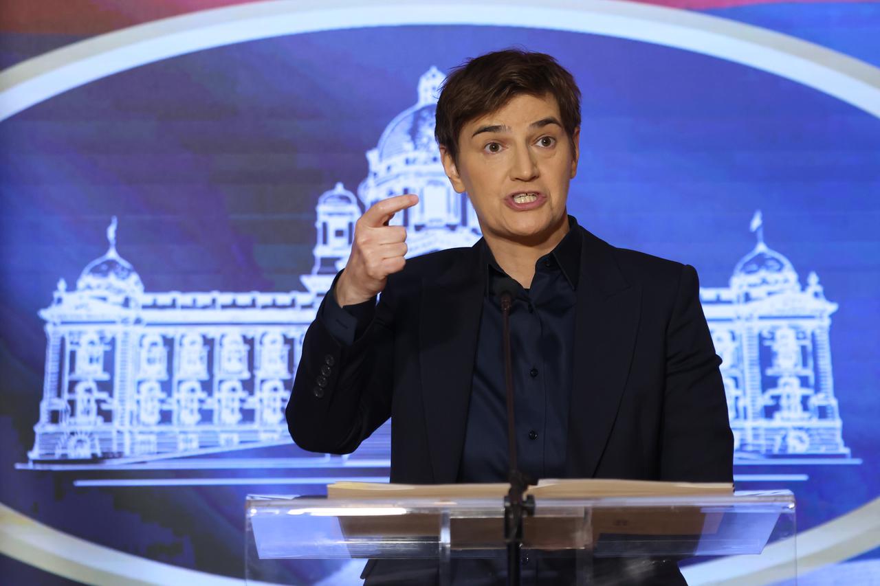 Ana Brnabić o incidentima u Novom Sadu: "Srbija ovakve scene nije vidjela od 1945. godine"