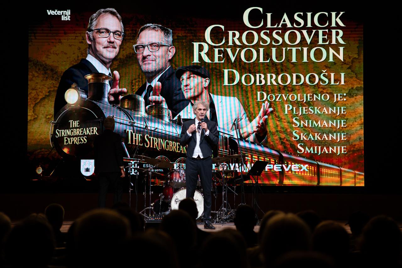Zagreb: Koncert Clasick Crossover Revolution, autorski multimedijski projekt pijanista i skladatelja Mateja Meštrovića