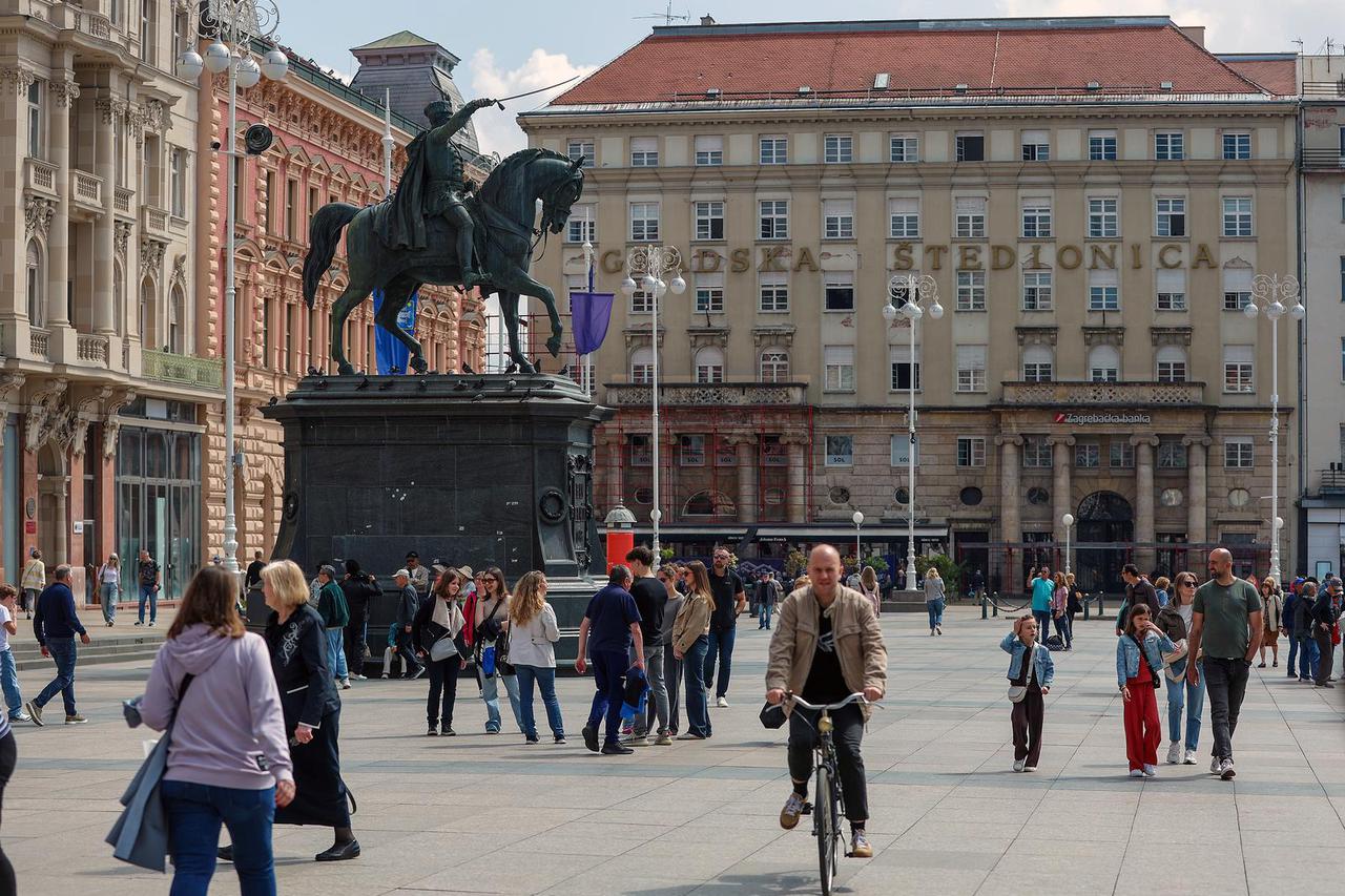 Zagreb: Pravo proljetno vrijeme u gradu