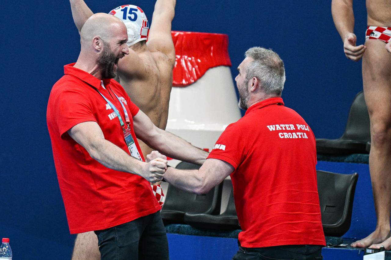 Susret Hrvatske i Francuske u polufinalu Svjetskog prvenstva u vaterpolu