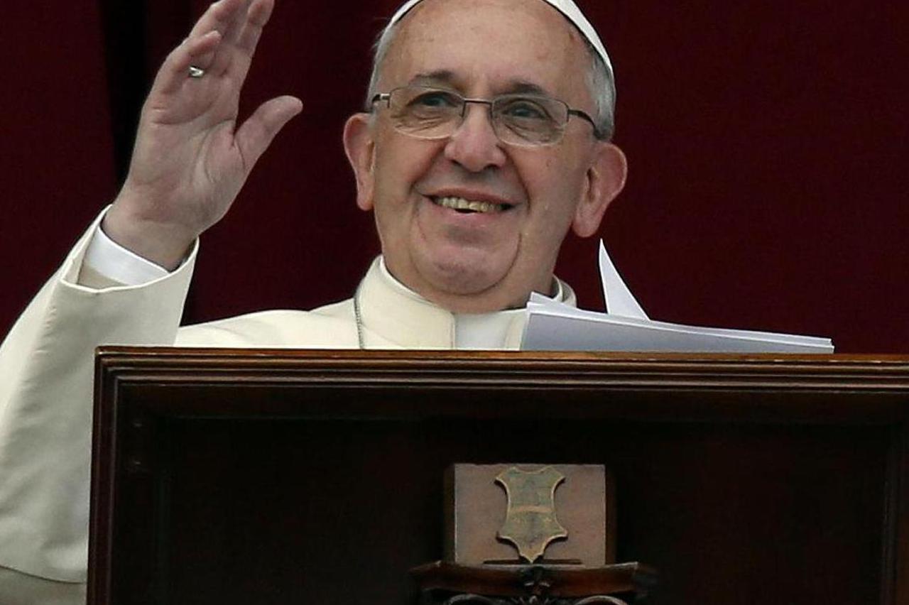 Papa Franjo prvi Božić