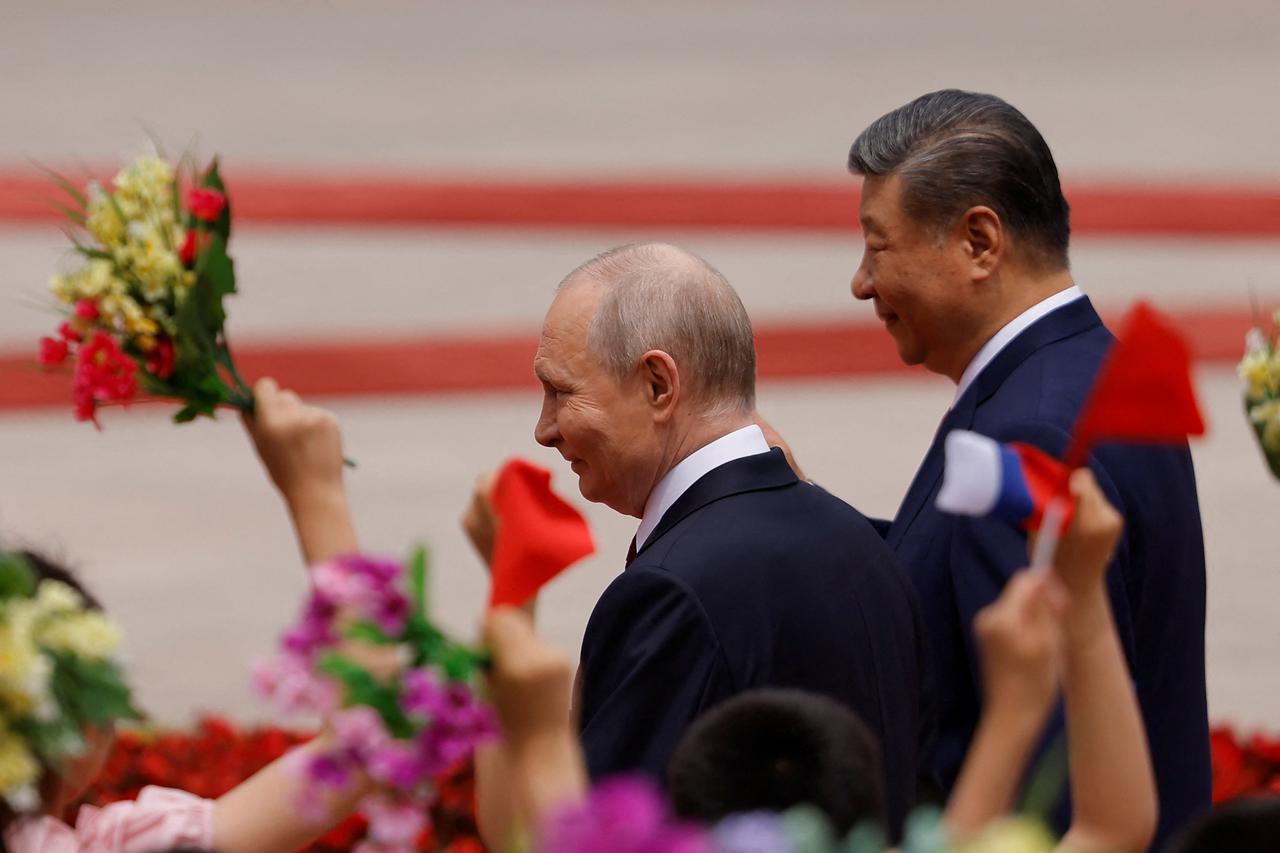 Russian President Vladimir Putin visits China