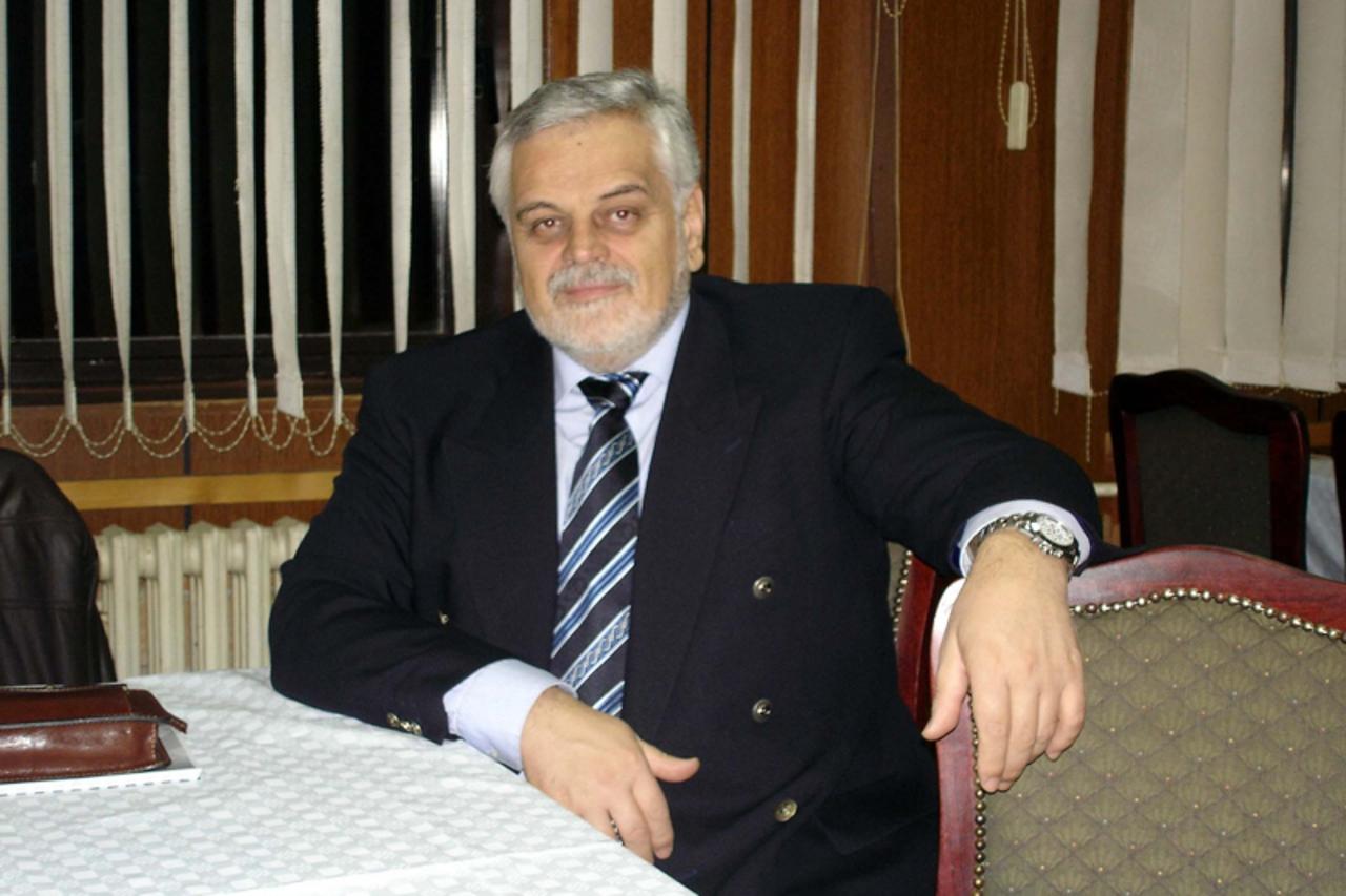 'SLAVONIJ  05.05.2008. VUKOVAR - Vojislav Stanimirovic, predsjednik SDSS-a BRANIMIR BRADARIC'