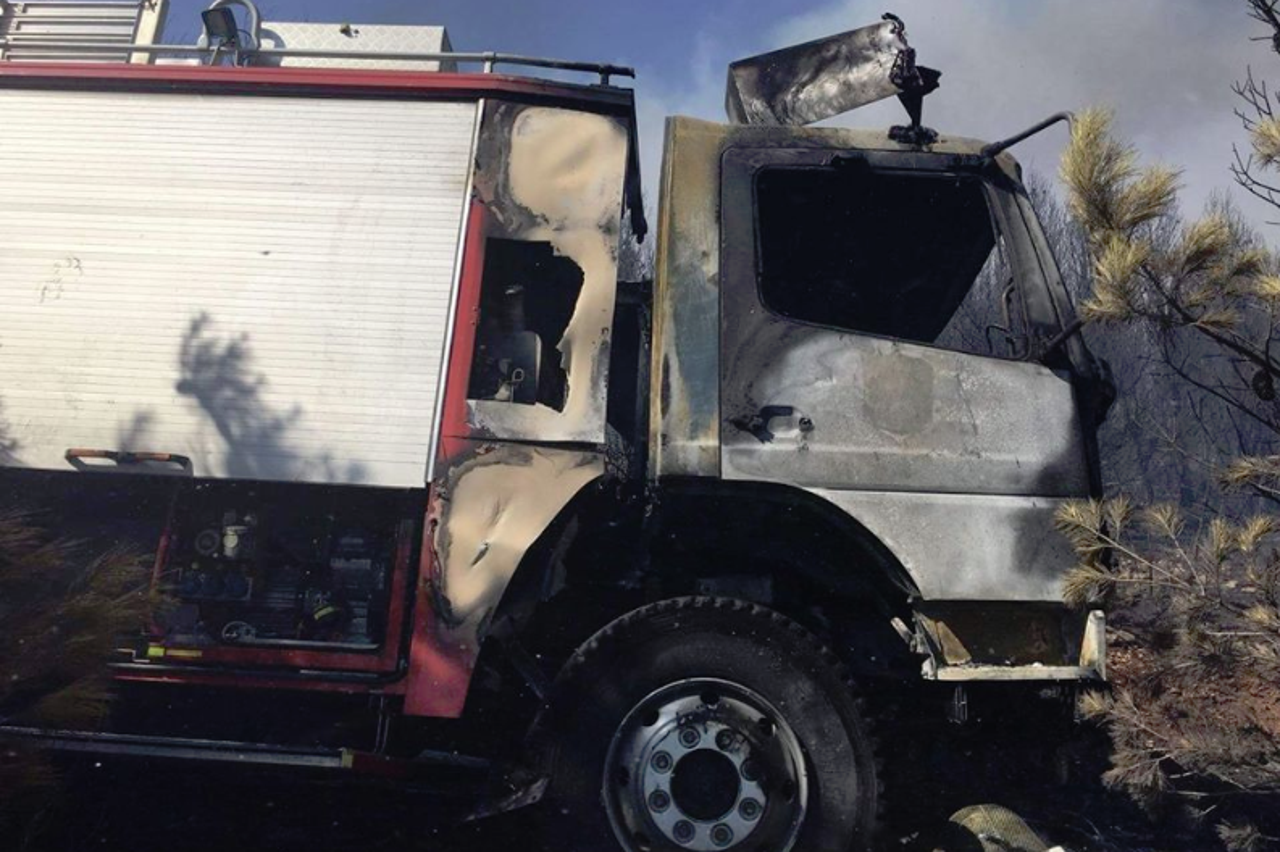 Požar kod Lokve Rogoznice