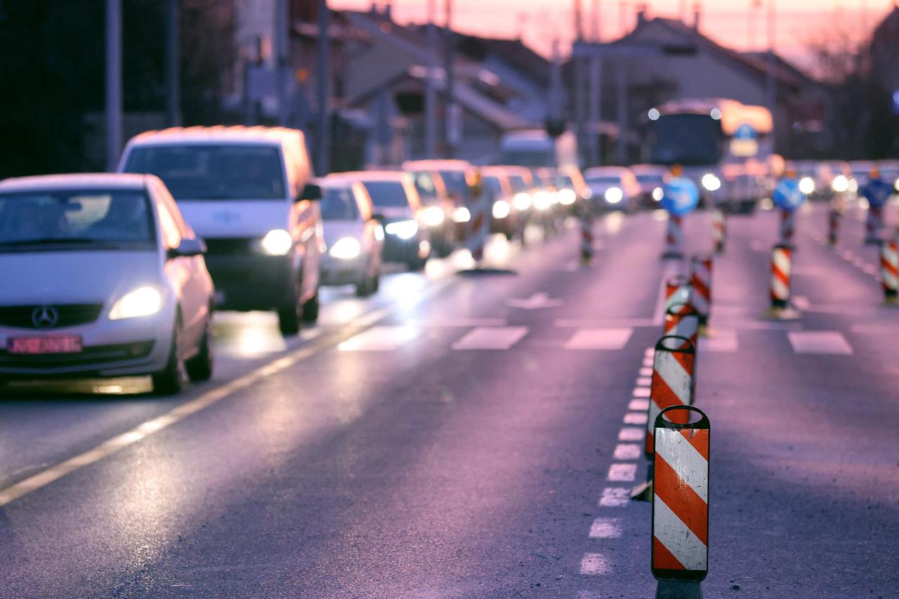 Zagreb: Velike gužve na istočnom ulazu u grad