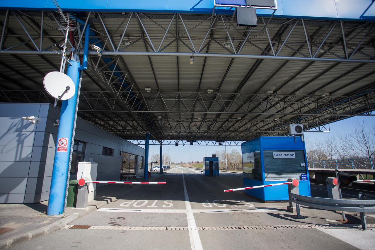 Zatvoren granični prijelaz Batina-Bezdan