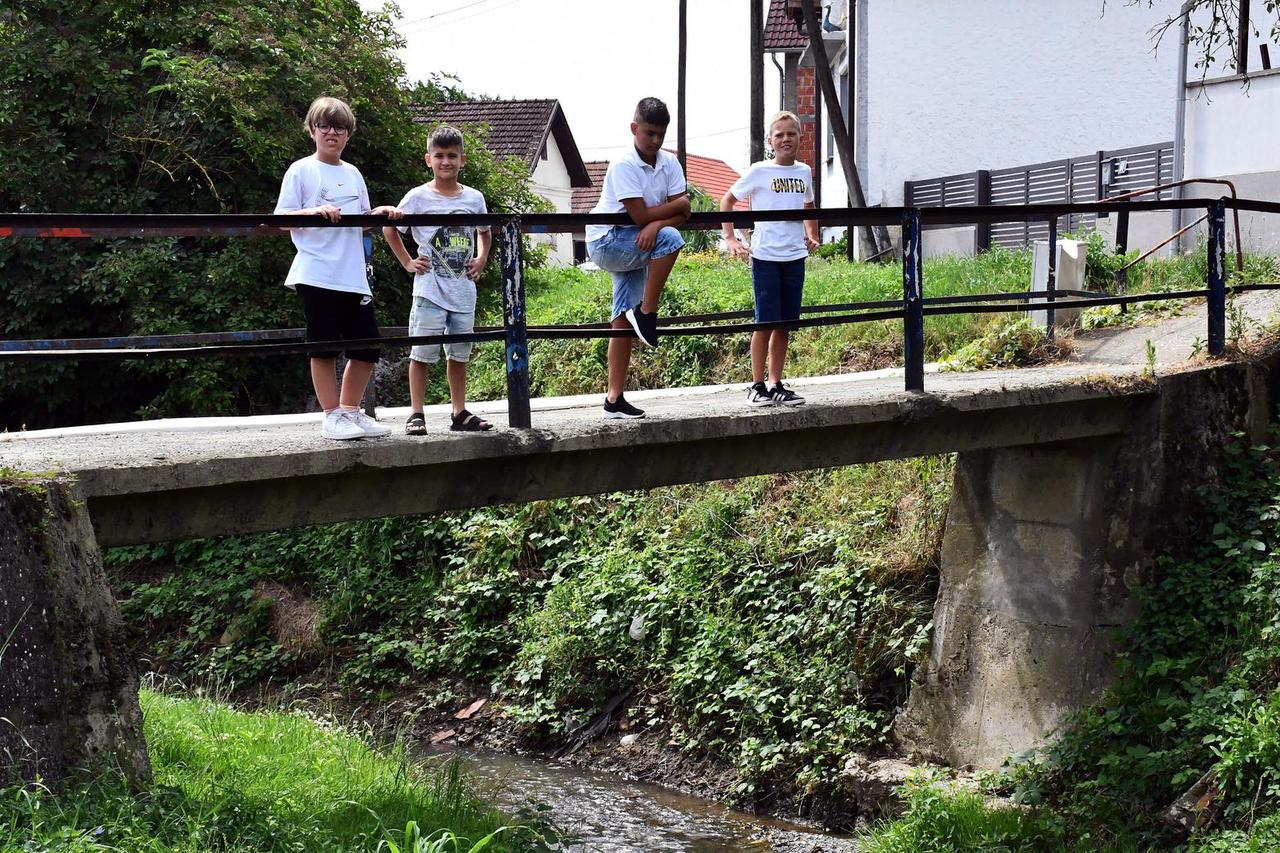 Cernik: Hrabri dječaci spasili psa iz nabujalog potoka 