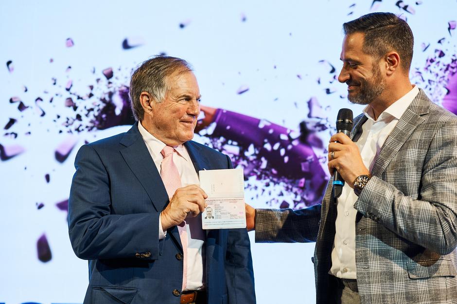 Bill Belichick na Sunset Sports Media festivalu