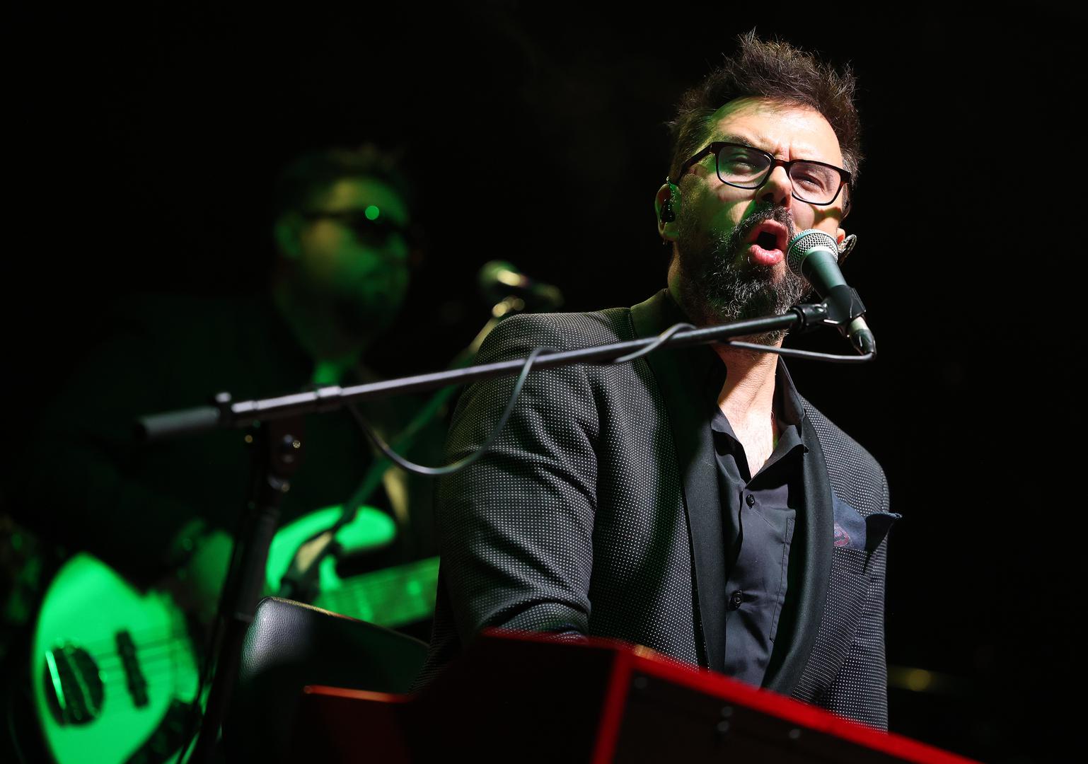 15.10.2022., Samobor - U sklopu proslave 780 rodjendana grada Samobora, odrzan koncert Petra Grase i vatromet na Trgu kralja Tomislava. Photo: Marko Prpic/PIXSELL