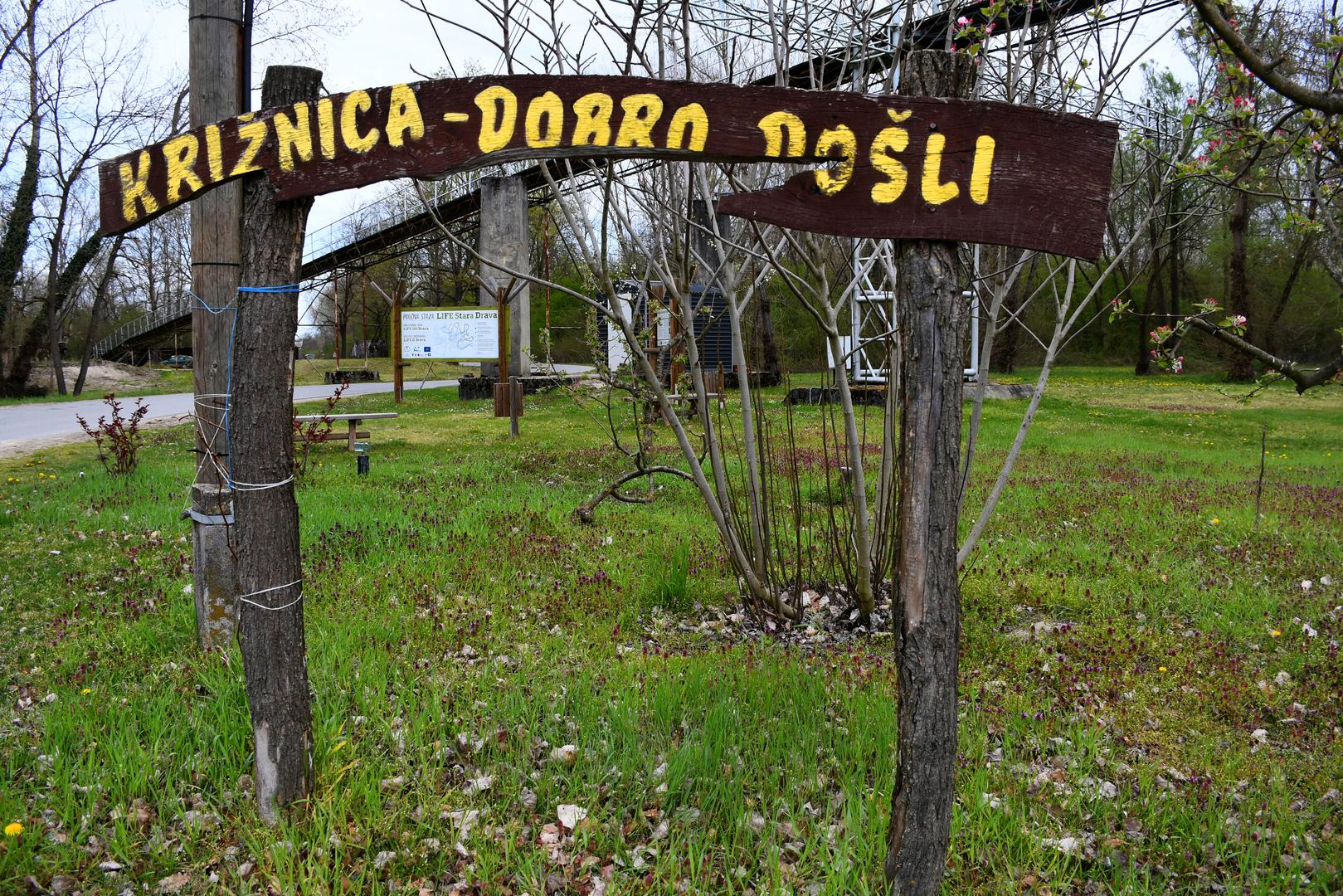 12.04.2021., Pitomaca - Turisticka patrola Vecernjeg lista. U okolici Pitomace brojne su turisticke destinacije. Zadnji panonski otok Kriznica. 
Photo:Damir Spehar/PIXSELL