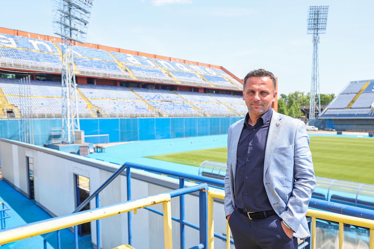 Zagreb: Na konferenciji za medije Dinamo predstavio novog trenera Maria Kovačevića